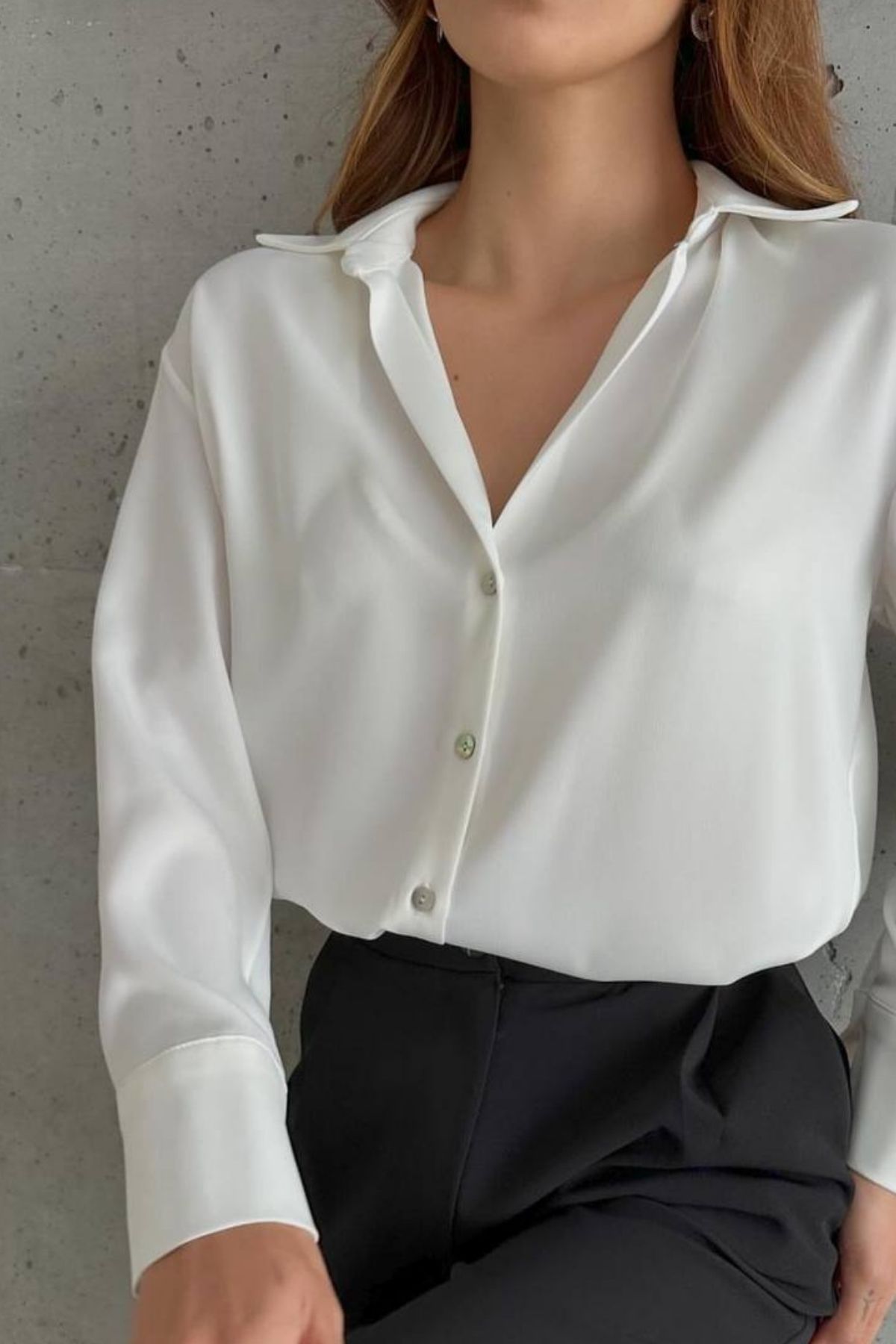 GoGoTrendy Jesika Kumaş Gömlek 2 Renk